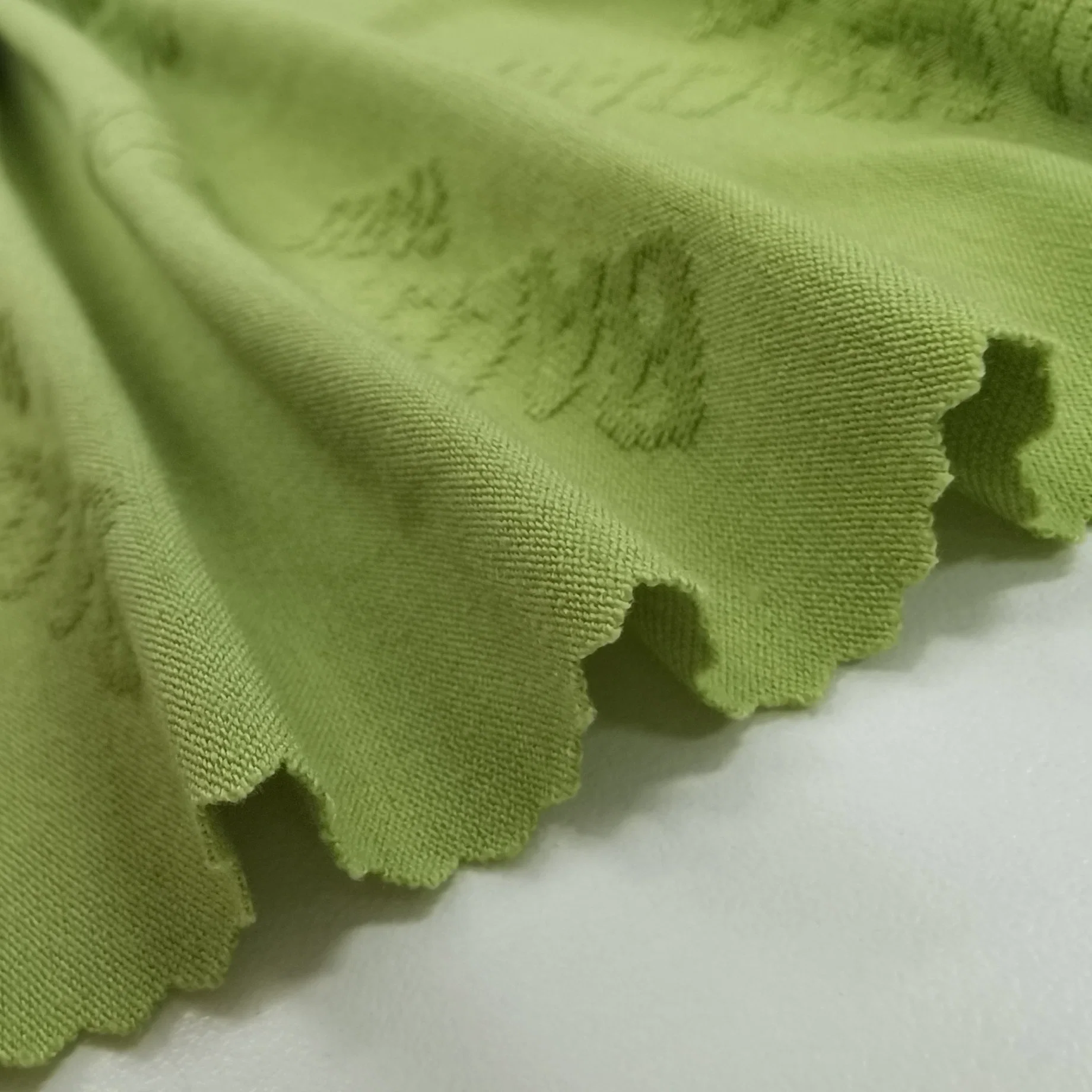China Textile Tr Stretch Rib Fabric Loop Transfer Rib Jersey Knitted Fabric 67/28/5 Polyester Rayon Spandex Jacquard Rib Knit Fabric for Garment, Dress, T-Shirt