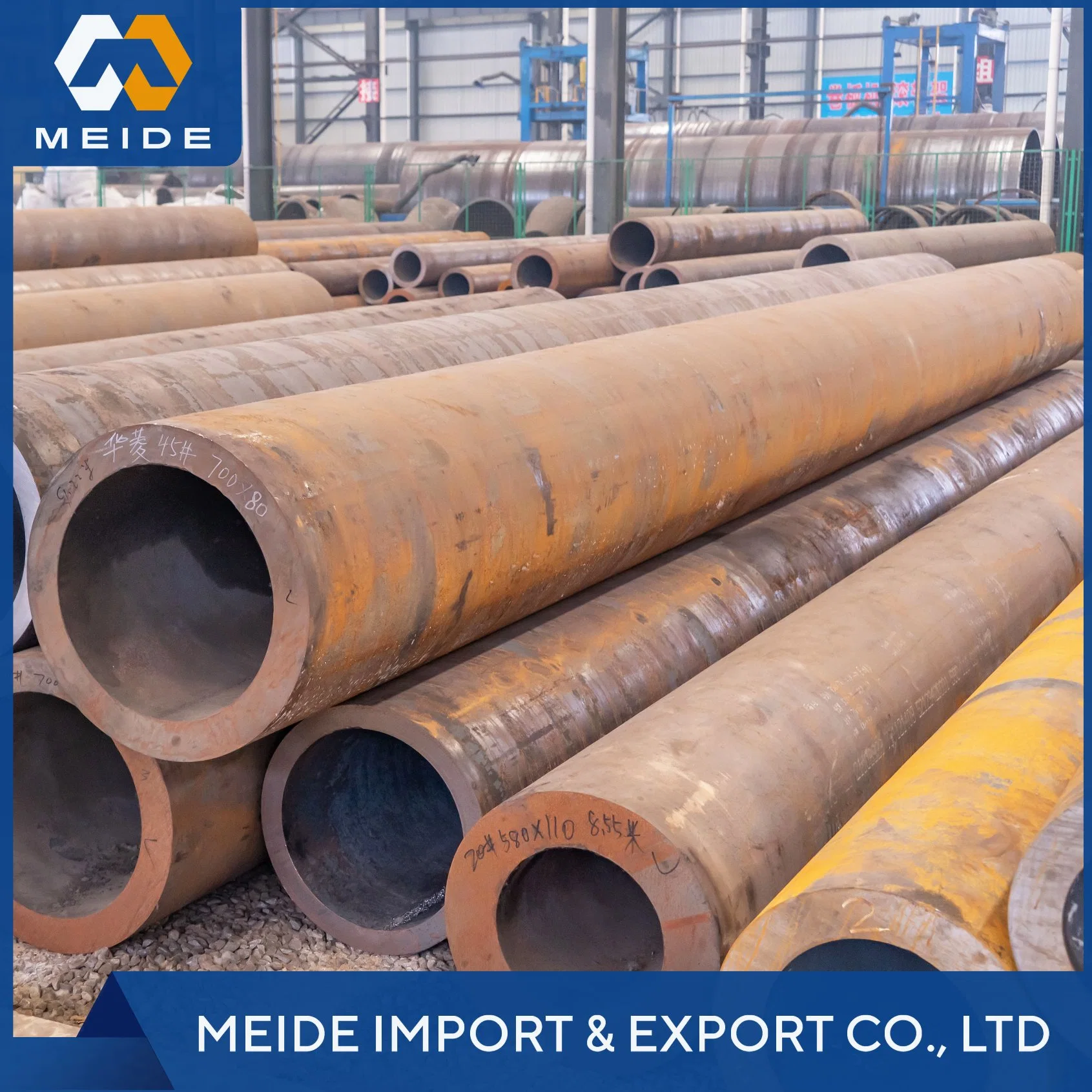 Steel Pipe Price DIN 1.1169 1.1165 1.1167 1.1055 1.0912 1.0913 1.5217 Hot-Rolled Forged Hollow Steel Tube Carbon Steel Pipe