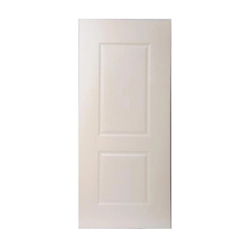 4 Panels Moulded Interior Doors White Color HDF Skin Door