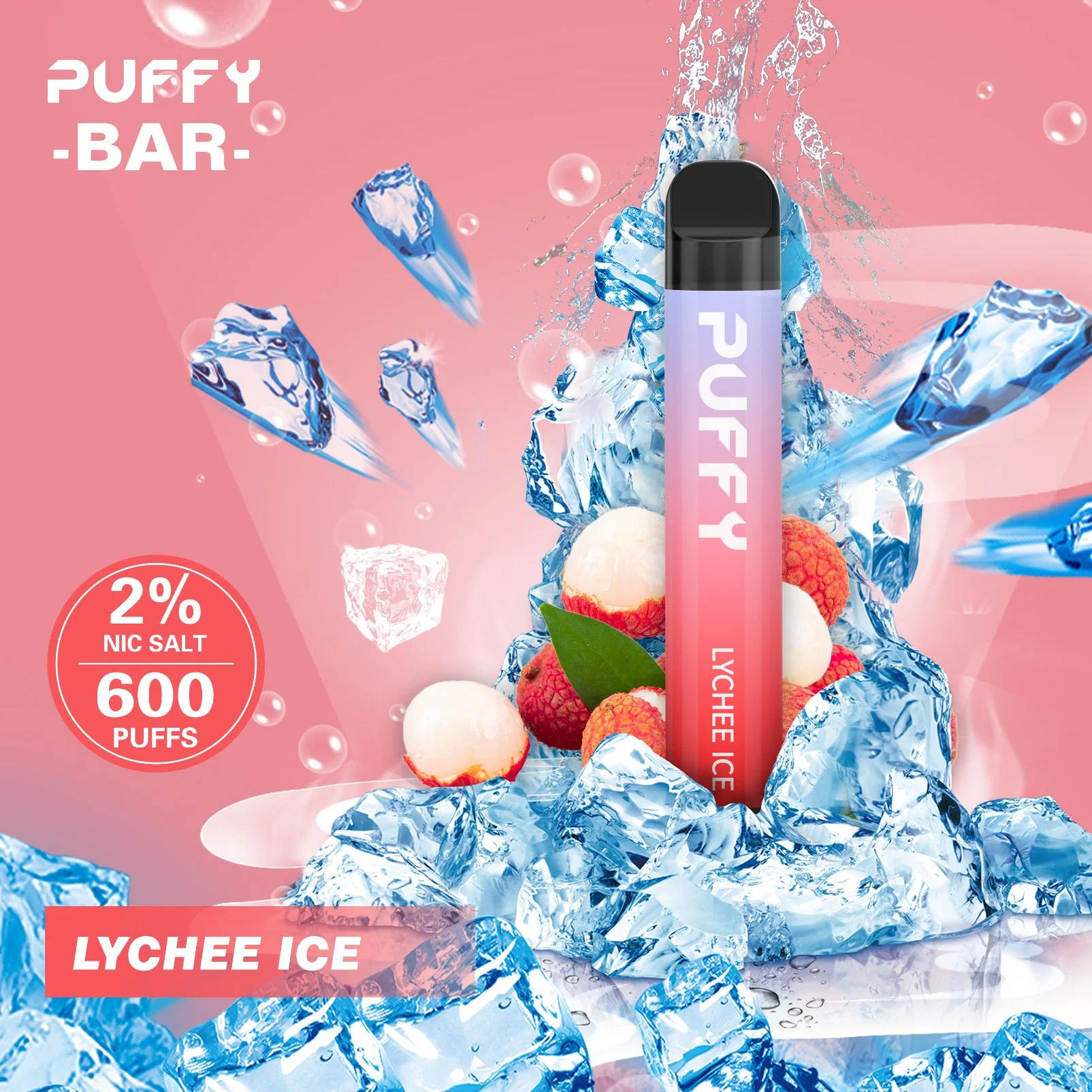 Puffy Bar Puff Bar Puff Plus 600 Puffs 800 Puffs Einweg-Vape OEM/ODM tpd-konform