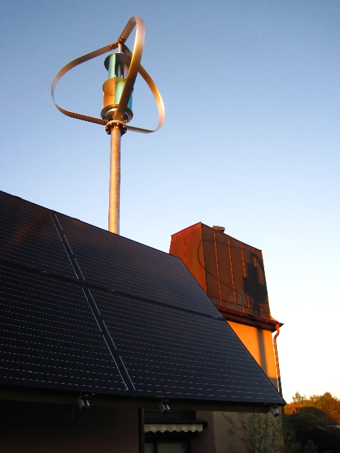 Sistema de bomba de água híbrida Solar eólica para Agricultura