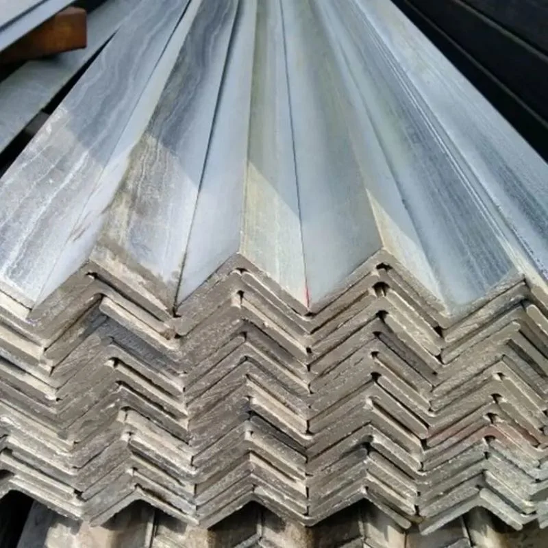 Venta en caliente ASTM A36 A53 Q235 Q345 75X75X6mm inmersión en caliente Acero angular galvanizado