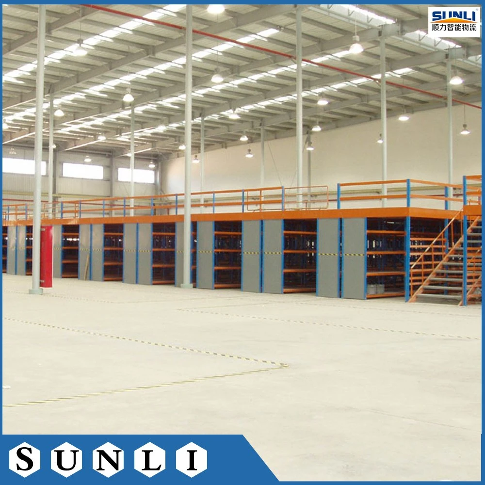 300kg/M2 Multi Layer Storage Metal Warehouse Rack Mezzanine