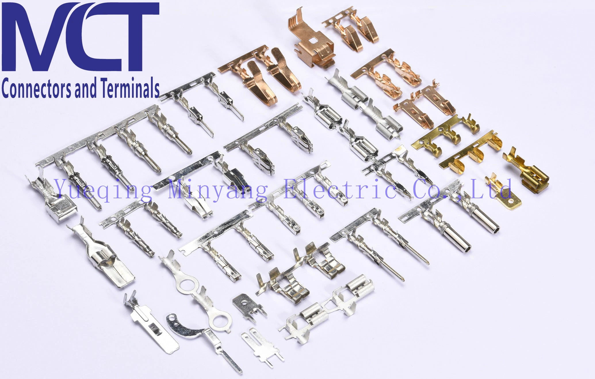 PCB Male Soldering Tab Terminals Connectors PCB Screw Terminal Block