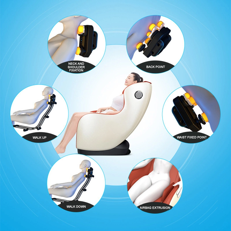 Factory Wholesale/Supplier Deluxe Zero Gravity Full Body Shiatsu Recliner Foot SPA Electric Office Capsule 4D Massage Chair