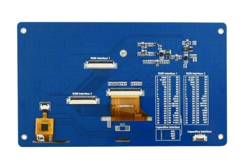 7 Inch Capacitive Touch Screen TFT 800*480 Resolution RGB Interface