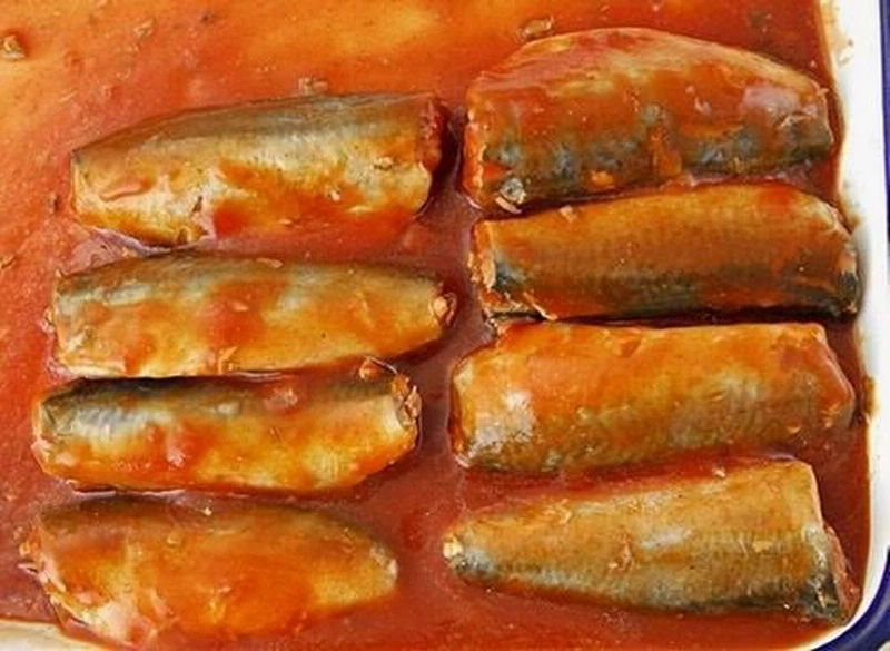 Canned Seafood Canned Mackerel in Tomato Sauce