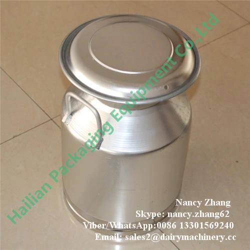 FDA Approved Aluminum Alloy Milk Can with Mushroom Cover