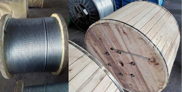 Concentric-Lay Stranded Conductors Zinc-Coated Steel Wires 3/8