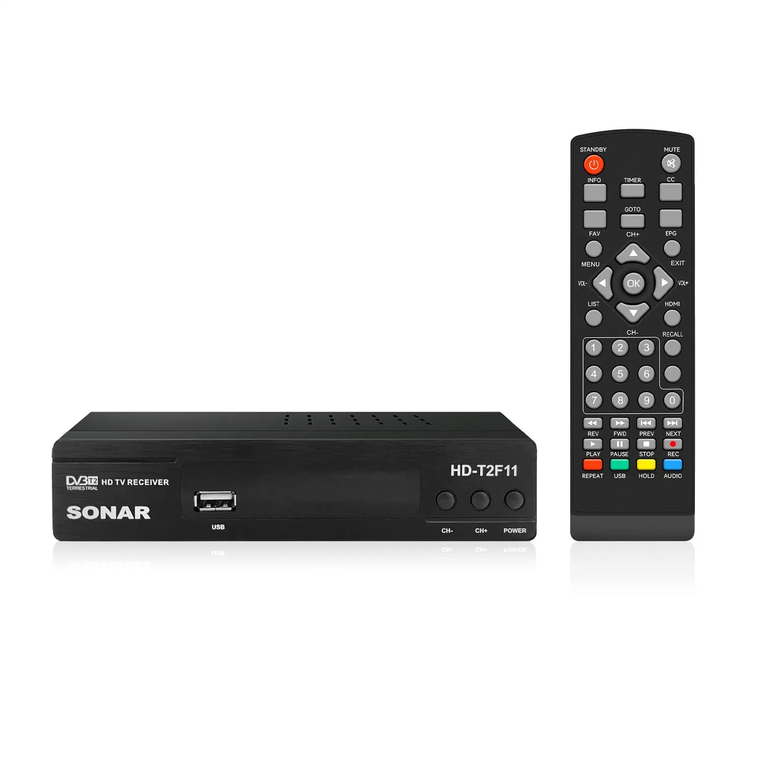 Sonar HD-TF11 HD 1080P Digital TV Receiver DVB-T2 Set Top Box