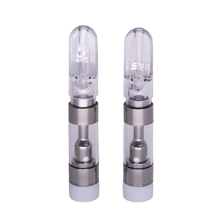 Clear Press Mouthpiece 316 Stainless Steel D8 Disposable/Chargeable Vape G5 Empty Oil Cartridge