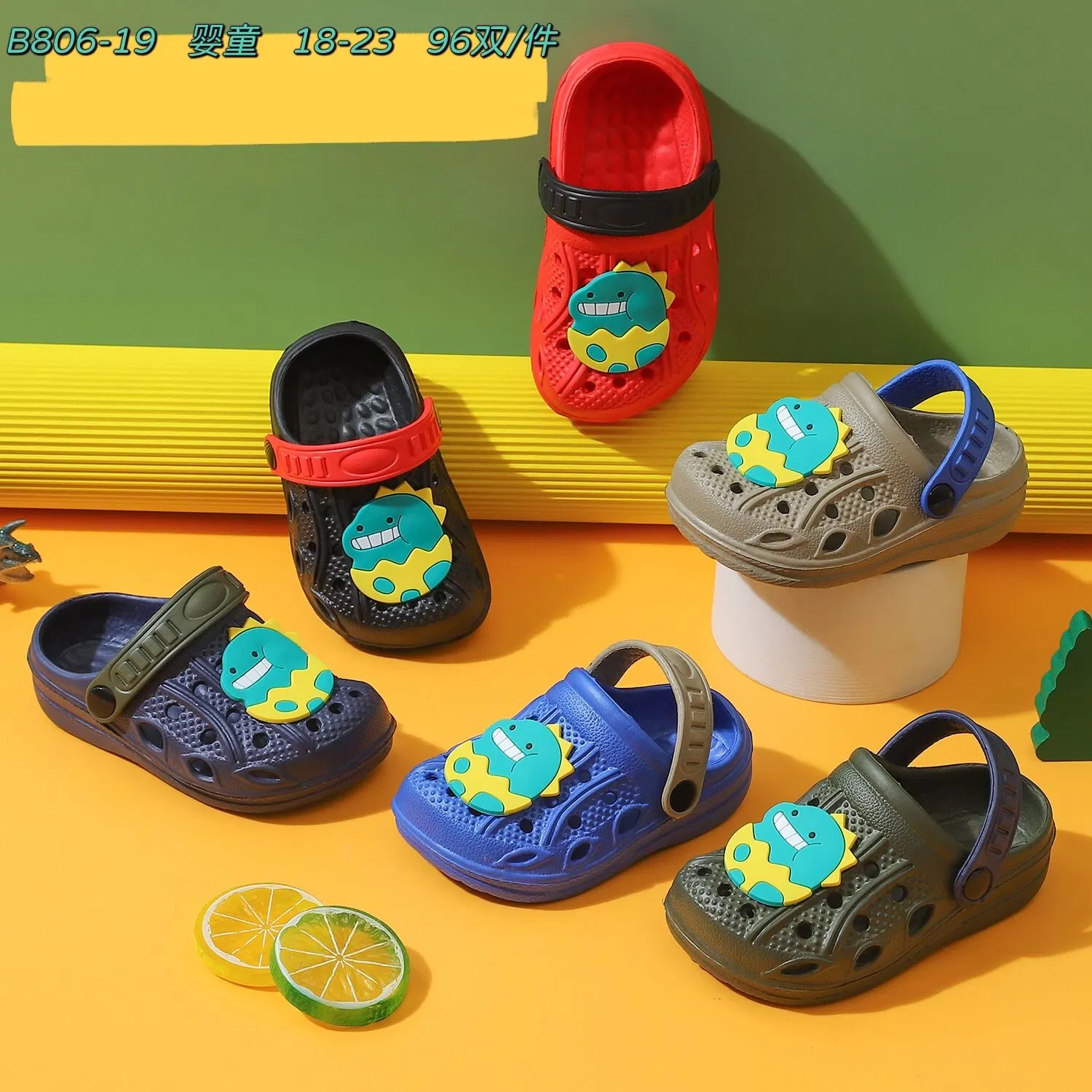 Children Slippers for Boys Girls Summer Kids Beach Garden Shoes Outside Slides Baby Toddler EVA Non-Slip Indoor Sandals