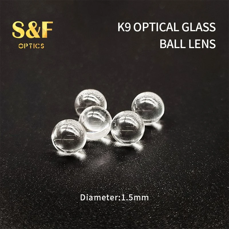 Wholesale/Supplier Pack of 10 PCS Diameter 1.5mm Spherical Lenses K9 Optical Glass Ball Lens