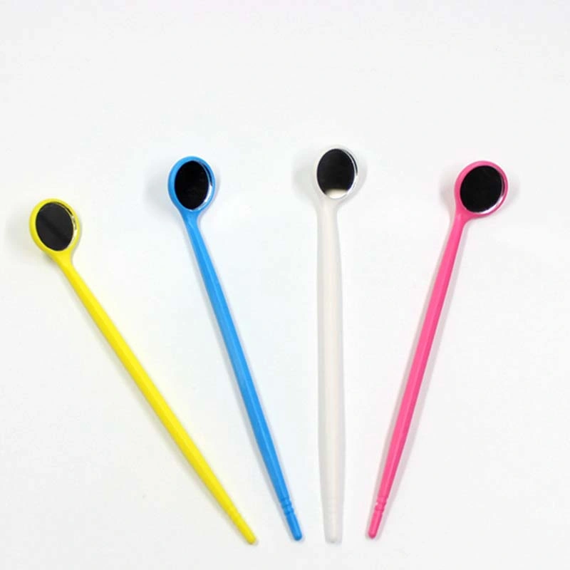 Daily Care Home Oral Colorful Dental Disposable Mouth Mirror Tools