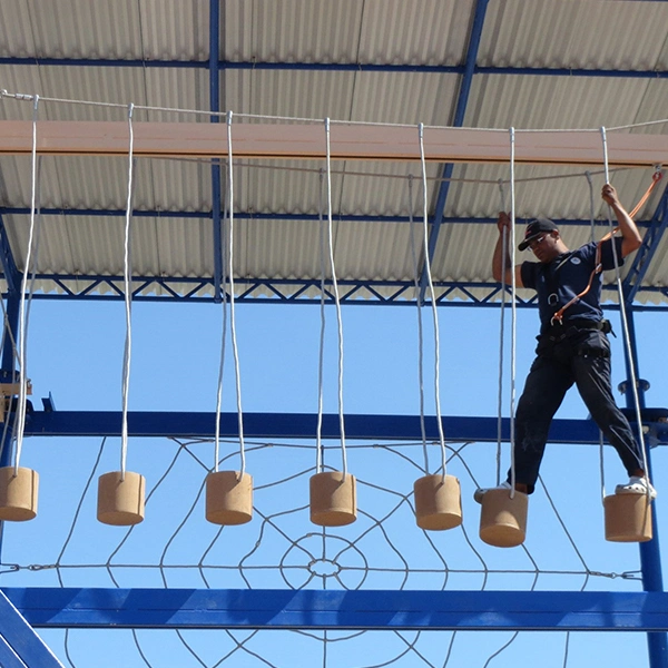 Curso de cuerda Alta personalizado atracción divertida Parque de Aventura al Aire libre Grande Entretenimiento