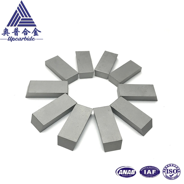 K10 92hra Fine Grain 28*5*13.5mm for Cutting Plastic Button Tungsten Carbide Alloy Tips