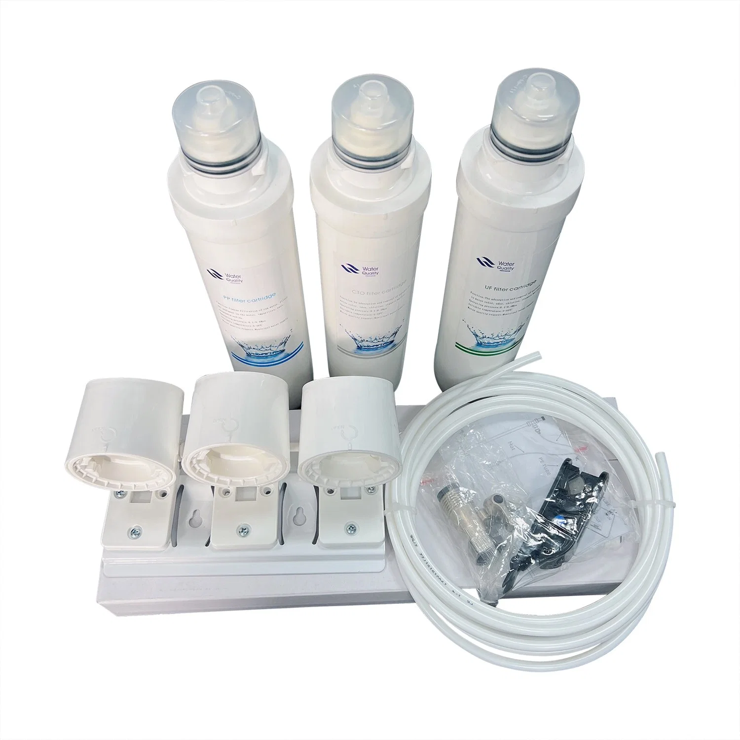 3 Stage Household Kitchen Quick Install Water Purifier Filter Purification