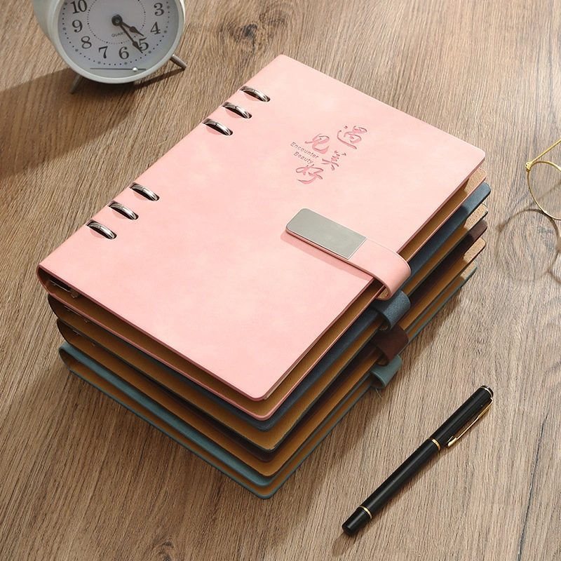 A5 Loose-Leaf A6 Creative Diary Sub B5 Business Perforated Custom Logo Notebook