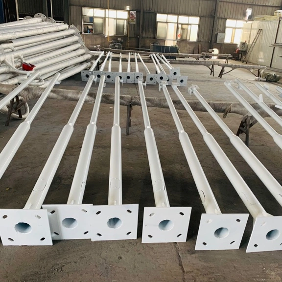 Factory Price Outdoor Q235 Steel Lamp Hot DIP Galvanizing 6 Meter Street Lighting Pole