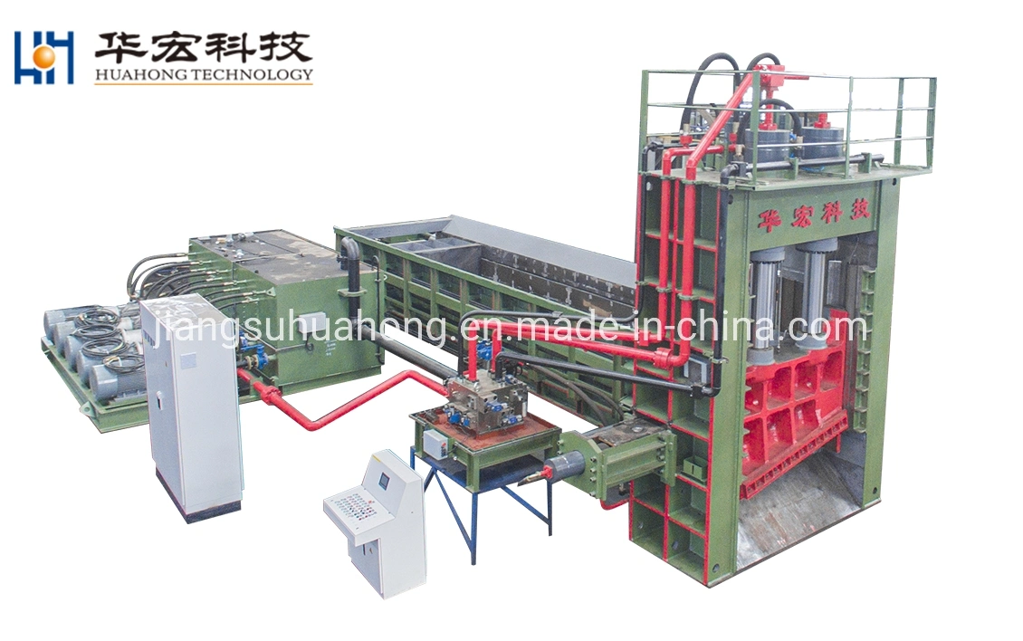 Heavy Duty Scrap Metal Steel Copper Aluminum Hydraulic Gantry Guillotine Shear Cutting Shearing Recycling Machine for Steel Plant Q91Y-630W