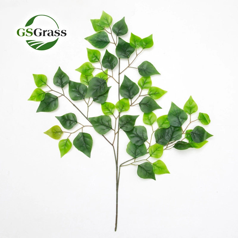 Home Decorative Hanging Leaves Evergreen Plastic Artificial Leaves at Sale