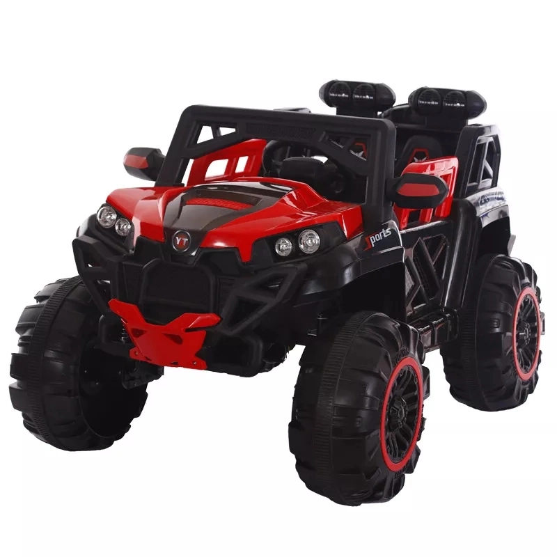 Multi-Function Remote Control Safety 4WD 12V Power Kid Electric Car