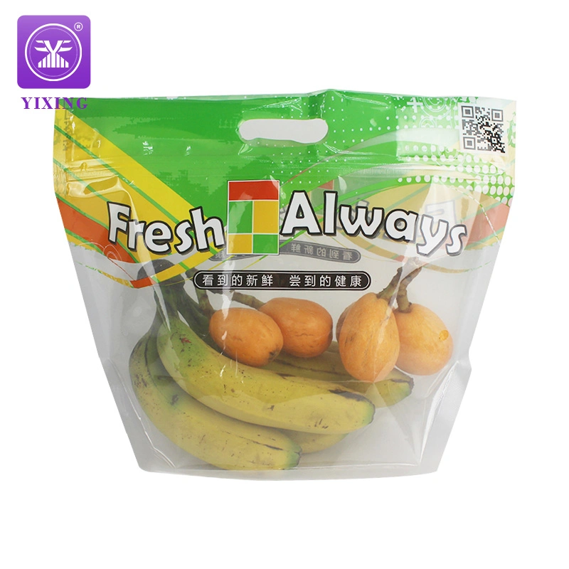 OPP/CPP PET/CPP Ламинирование Пластиковые упаковочные пакеты для фруктового винограда Orange Пластиковые сумки с вишней банан и молнией