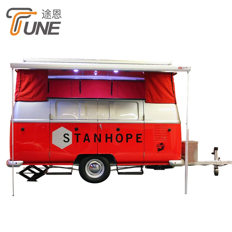 Hot Selling Food Trailer Mobile Food Truck Fast Snack Cart for Sale