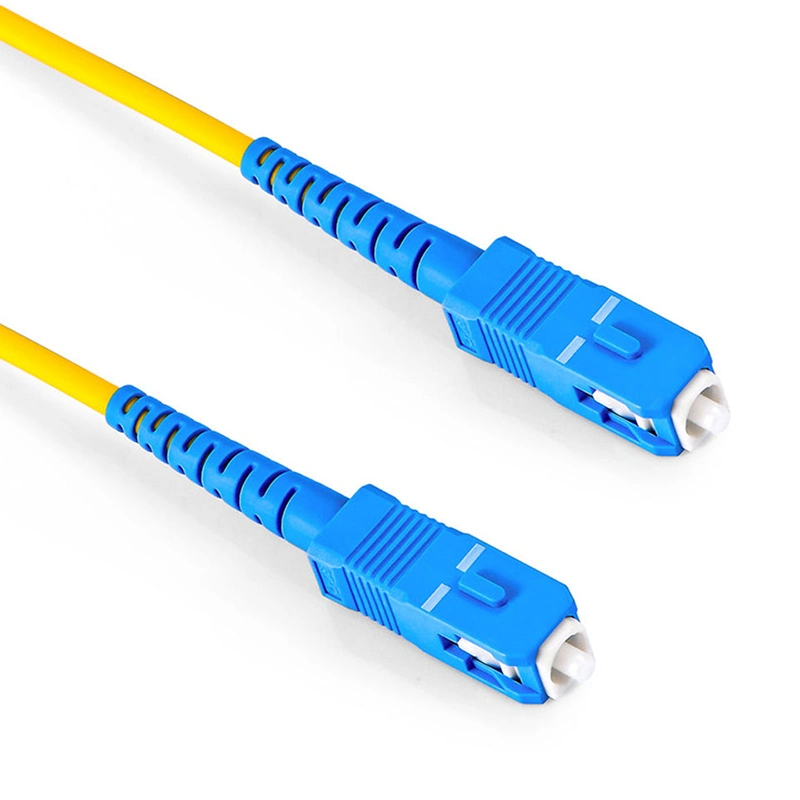 Precio más barato IL menos 0,2dB SC-SC UPC Simplex G657A SM Cable de conexión de fibra óptica 1,6/2,0/3,0mm