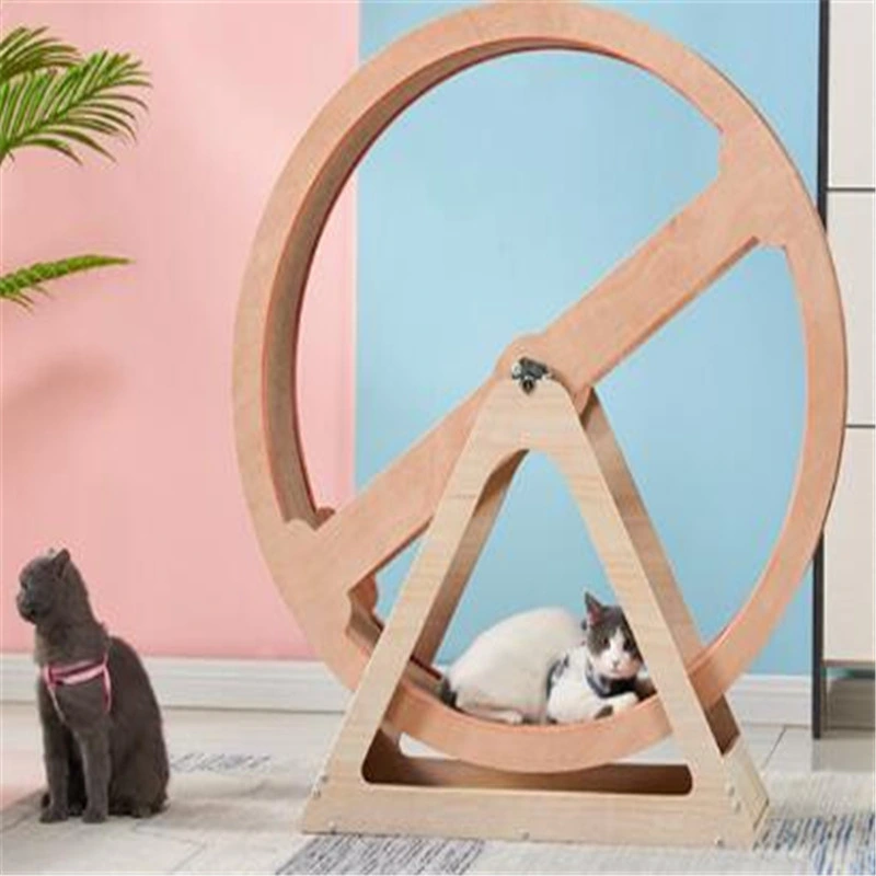 09lpet Furniture Cat Climbing Frame Litter Wheel Treadmill Running Toy