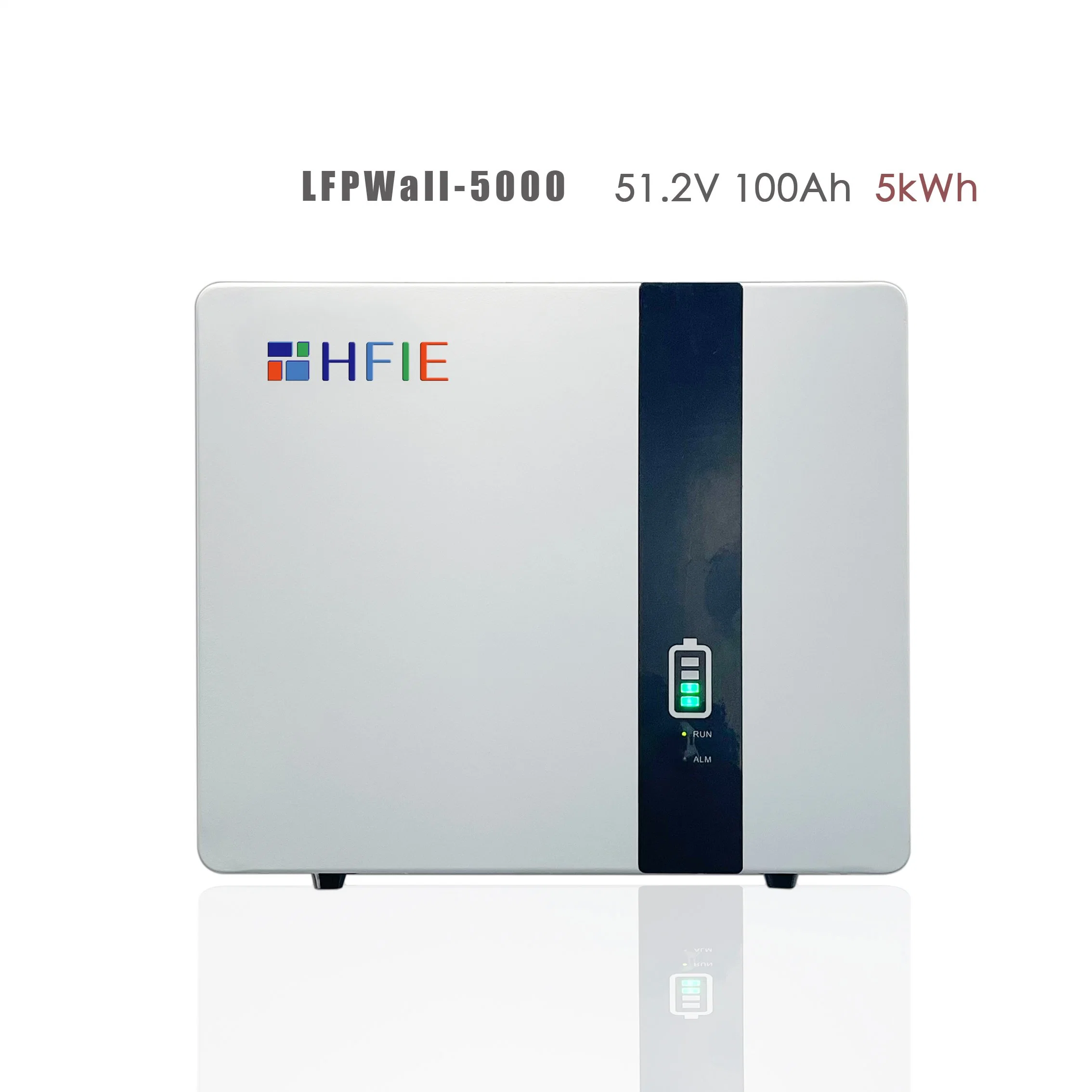 Hfie 48V 100Ah 200Ah монтироваться на стену Li ion аккумуляторы для солнечных домашних систем хранения литиевых батарей питания на стену