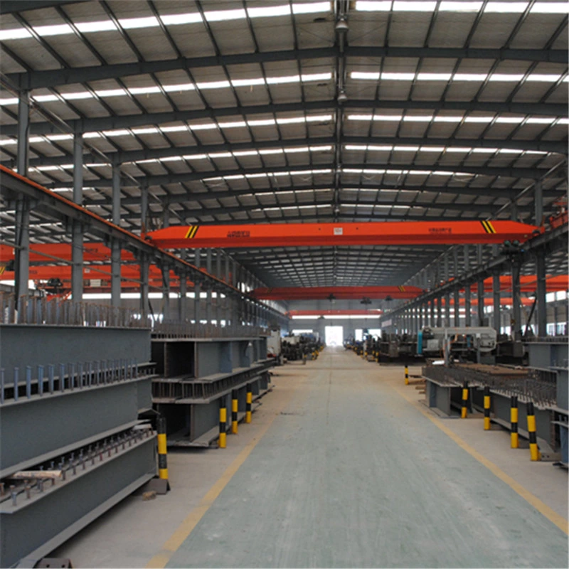 Low Cost Galvanized Metal Construction Industrial Steel Structure for Warehouse Workshop Hangar Garage