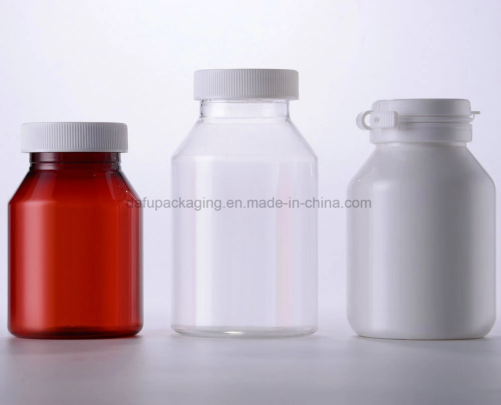 OEM Plastic Container Vitamin Supplement Nutraceutical Pet Plastic Bottle Medicine Packaging Bottle