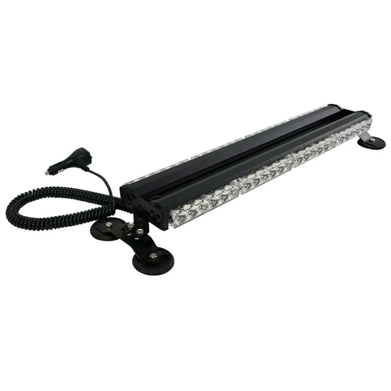 Flashing LED Light Bar Car Charger Magnetic Base