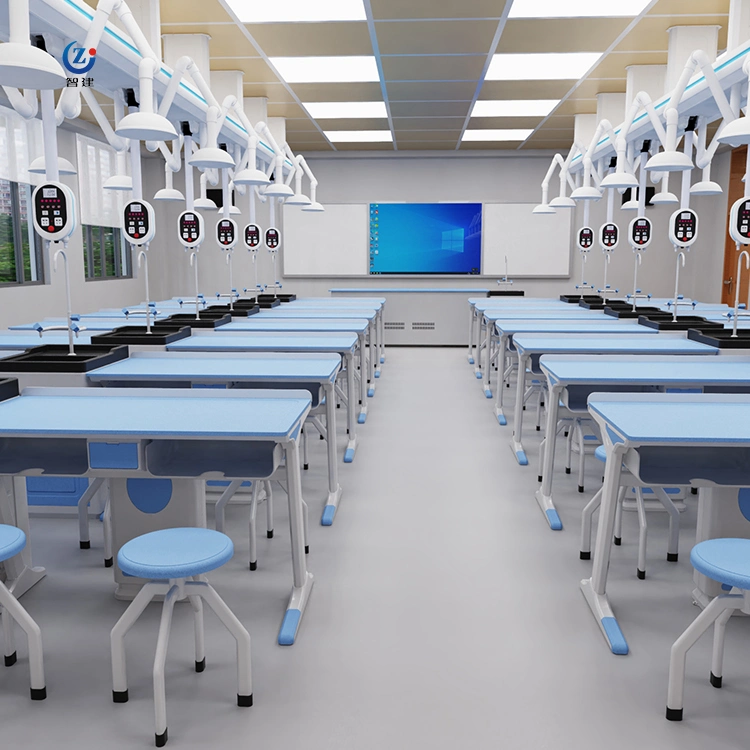 Ensemble de meubles d'école de bureau de laboratoire pour enseignants en gros