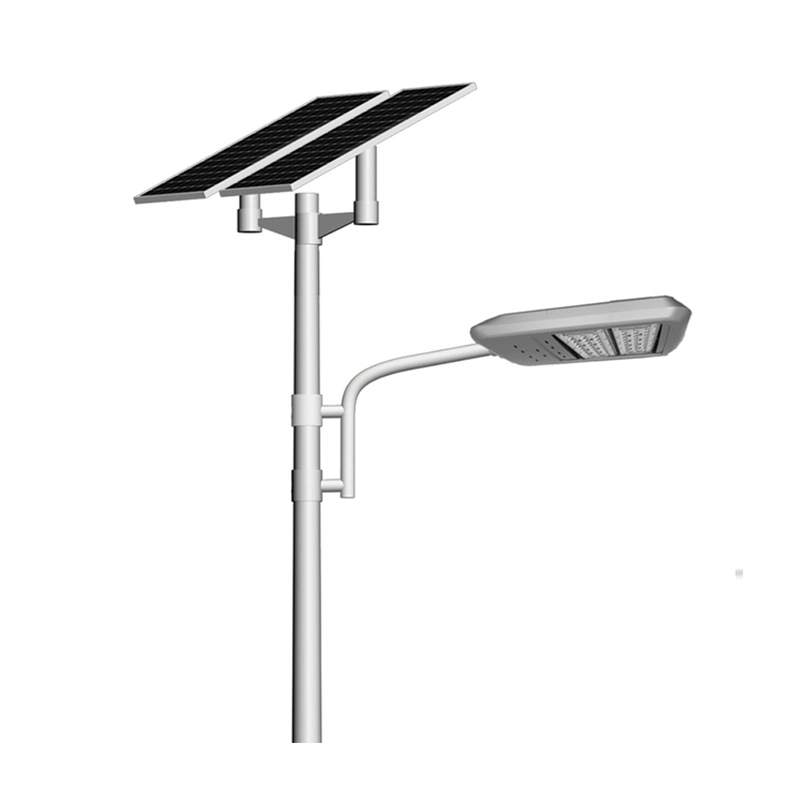 30W 60W 90W 100W 120W 150W Outdoor LED Solar Street Light Single Arm Gel Lithium Battery for Plaza Garden Highway Road