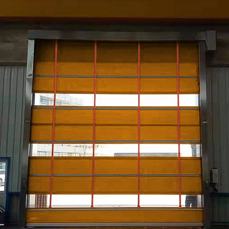 Planta de cemento almacenamiento de carbón Puerta de apilamiento industrial de PVC a prueba de polvo automática