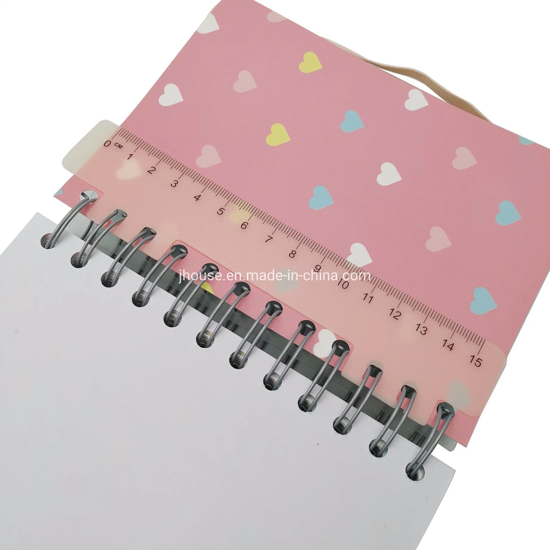 Customized Notebook Journal PVC Pocket for Student Stationery Supply