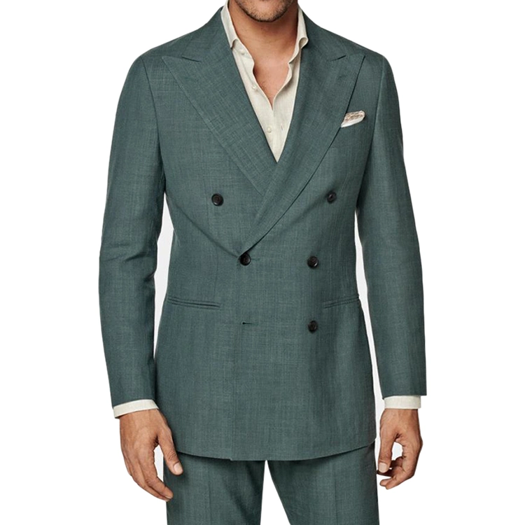 Custom Bespoke Tailor Garment Made-to-Measure Jacket Tuxedo Wedding Apparel Business Men Suits