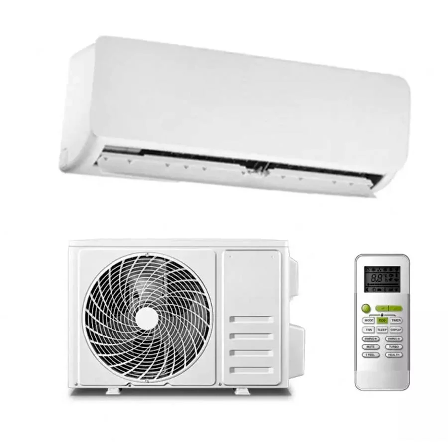 Climatiseur séparé pour appareils domestiques 9000/12000/18000/24000/30000BTU avec nettoyage automatique