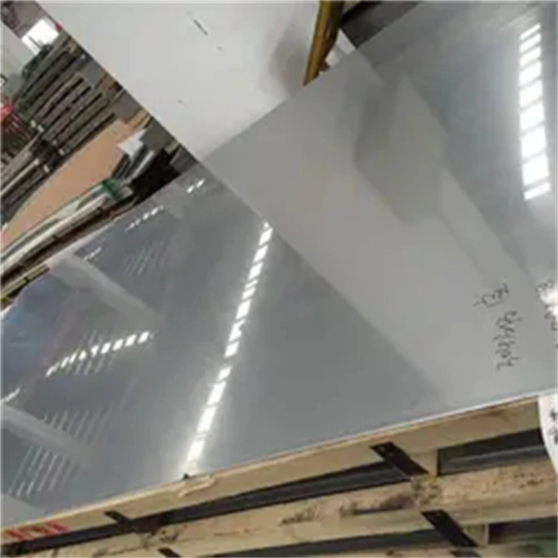 PE Film Stainless Steel Sheet 430 201 304 316 8K Gold Silver Mirror Surface