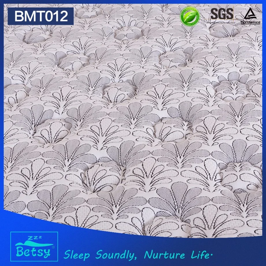 OEM Compressed Bonnell Spring Mattress 24cm Deluxe Pillow Top Design with Bonnell Spring and Foam Layer