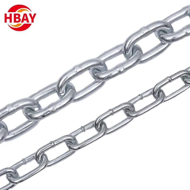 Hot-DIP Galvanized Germany Standard DIN766 Commercial Hanging Link Chain