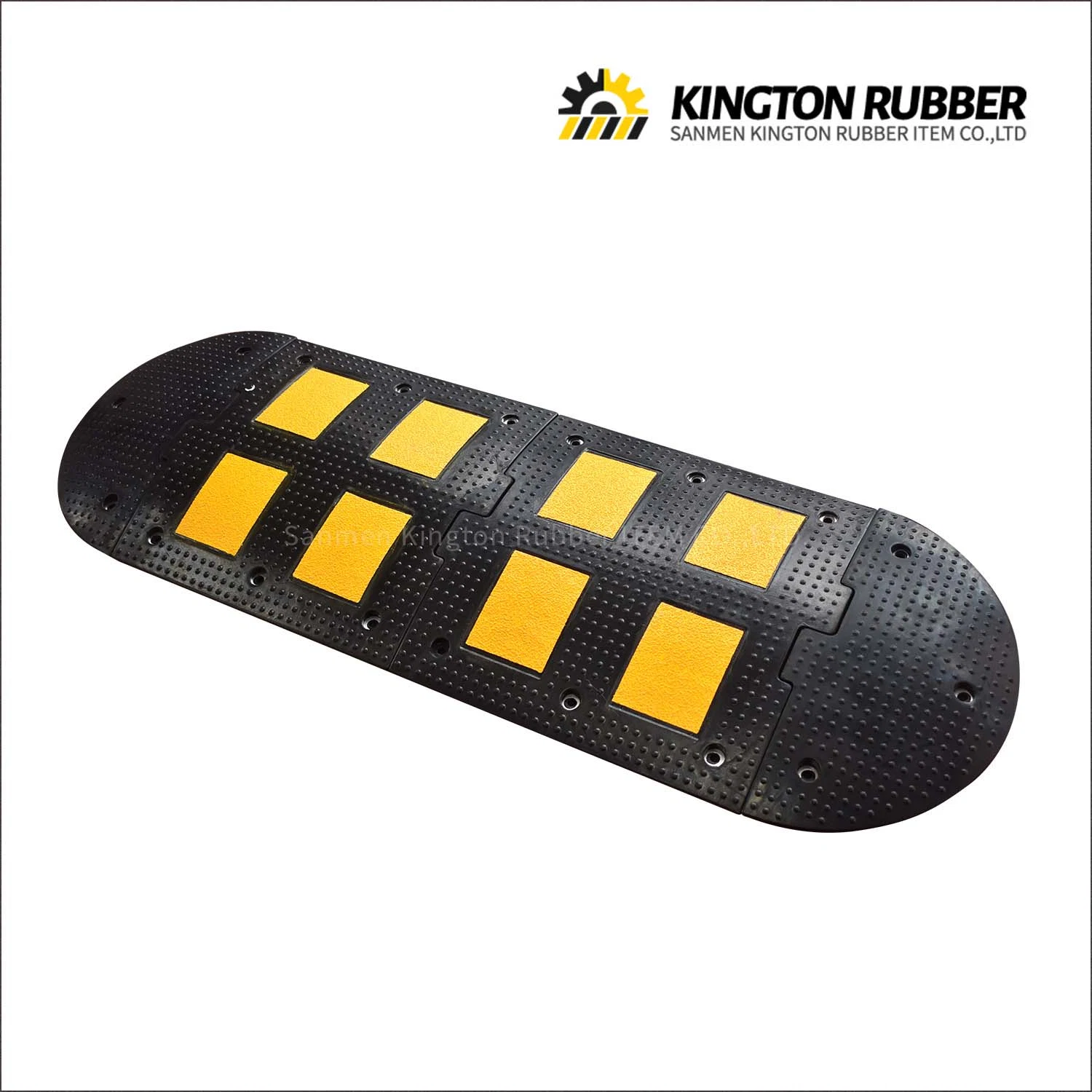 Best Quality 500*500*50mm Rubber Speed Bump for Driveways Street