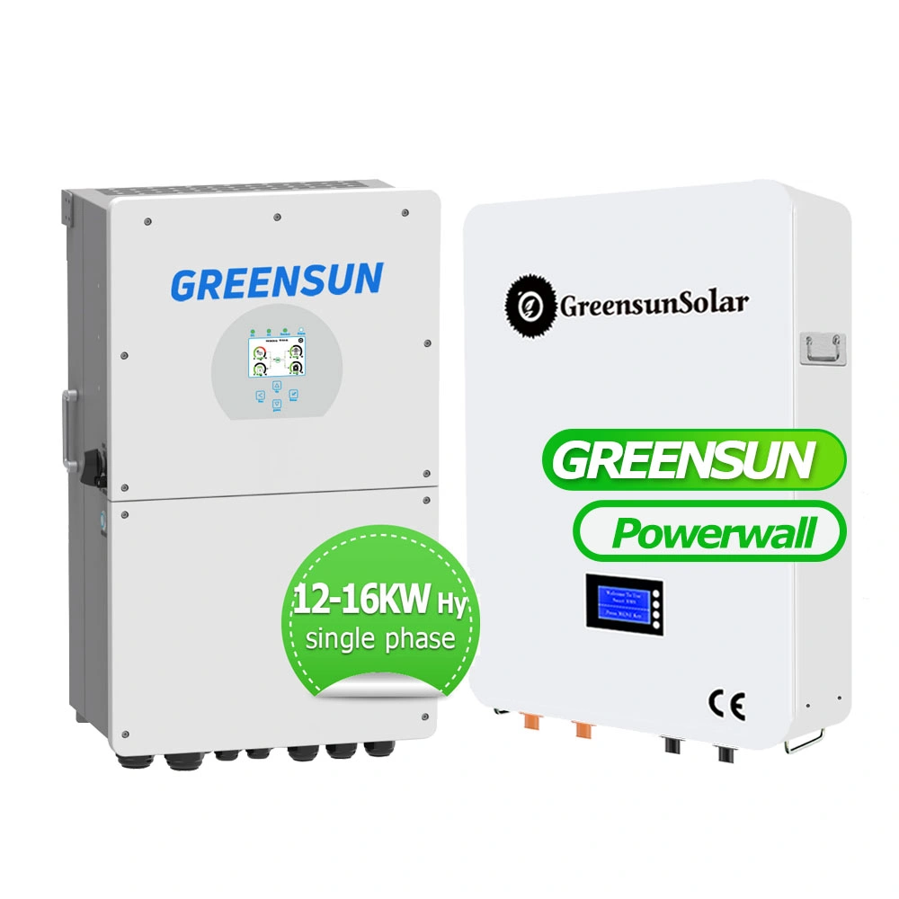 Greensun Deye Europa Version Einphasige Solar Hybrid Inverter Batterie Heimgebrauch Sun 12K14K16K Sg01lp1-EU für Sonnensystem