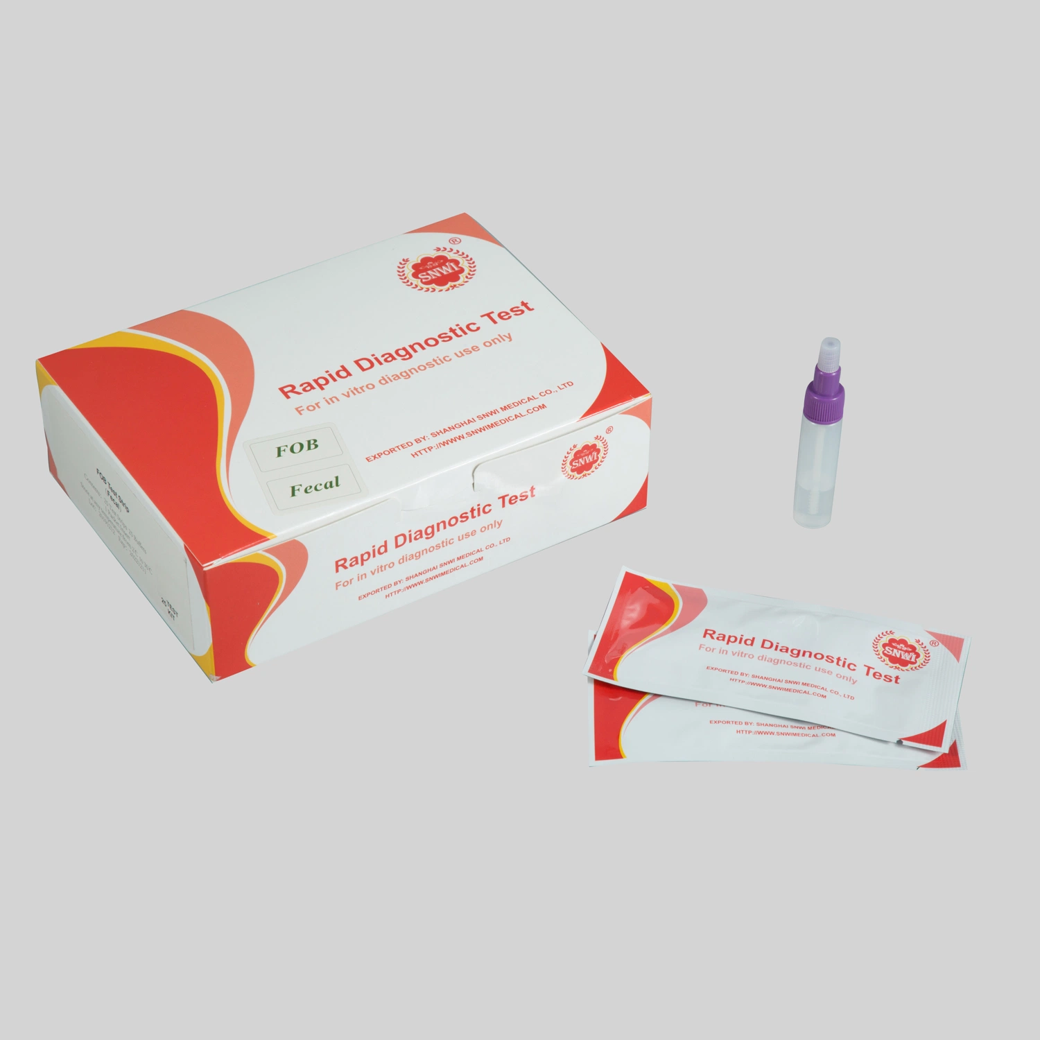 اختبار تشخيصي طبي مرة واحدة Kits Tumor Marker Rapid Test (وحدة فوب الفرنسية CEA PSA)