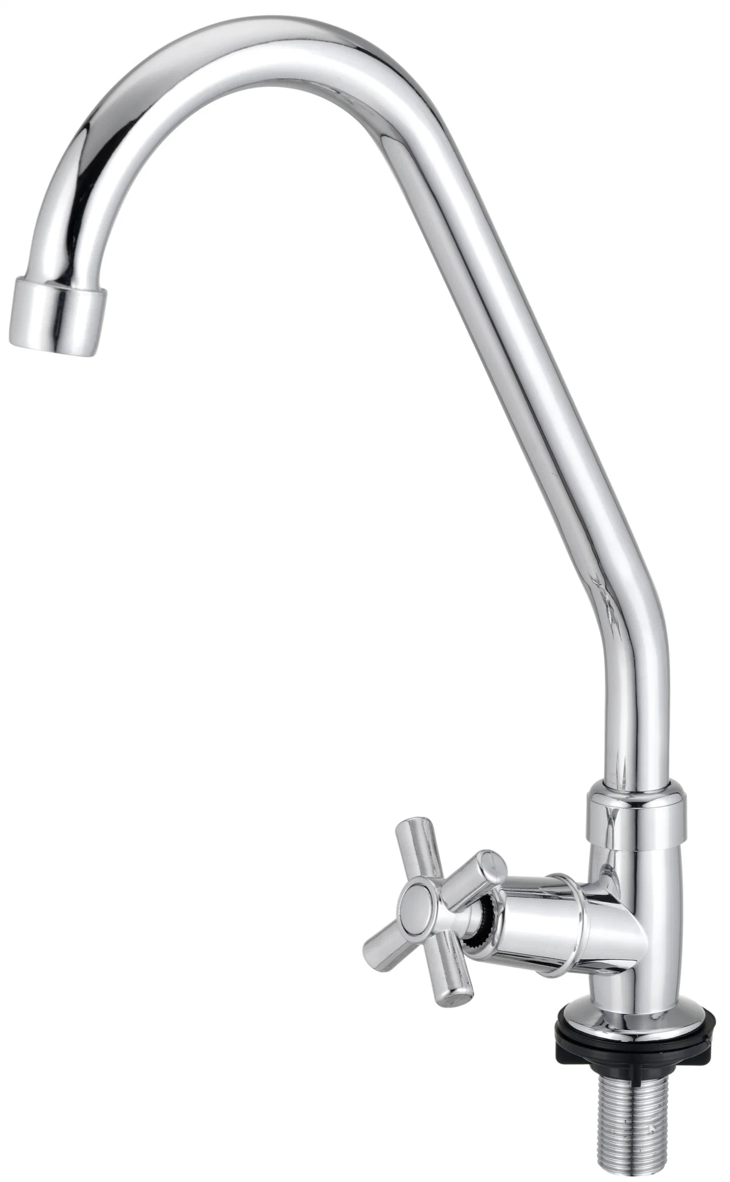 Plastic Kitchen Water Tap Cold Water Chrome Plated Hg-SL02