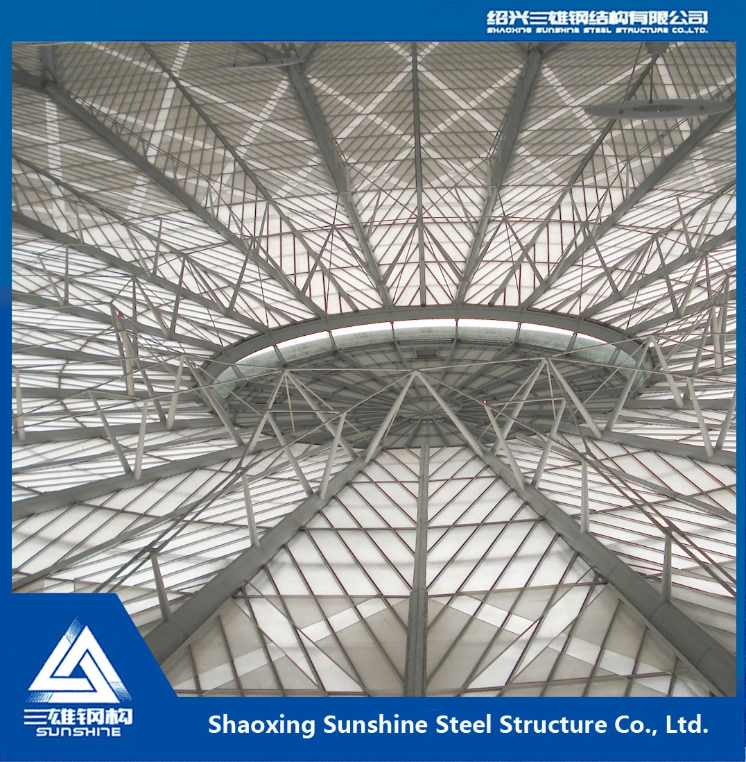 Prefabricated Light Steel Roof for Shanghai South Railway Station