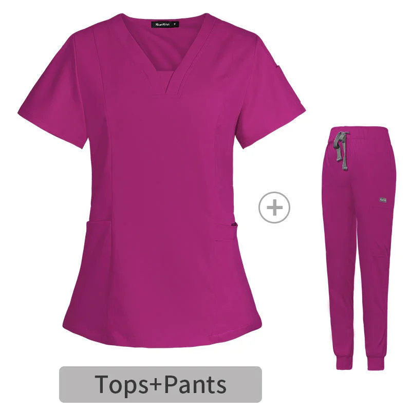 The Latest Men's and Women's Medical and Nursing Uniforms Work Clothes Medical and Health Service Suits