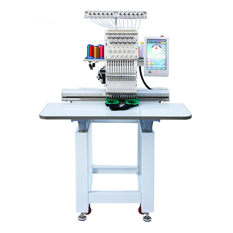 Single Head Compact Embroidery Machinery for Garment, Shoes & Accessories